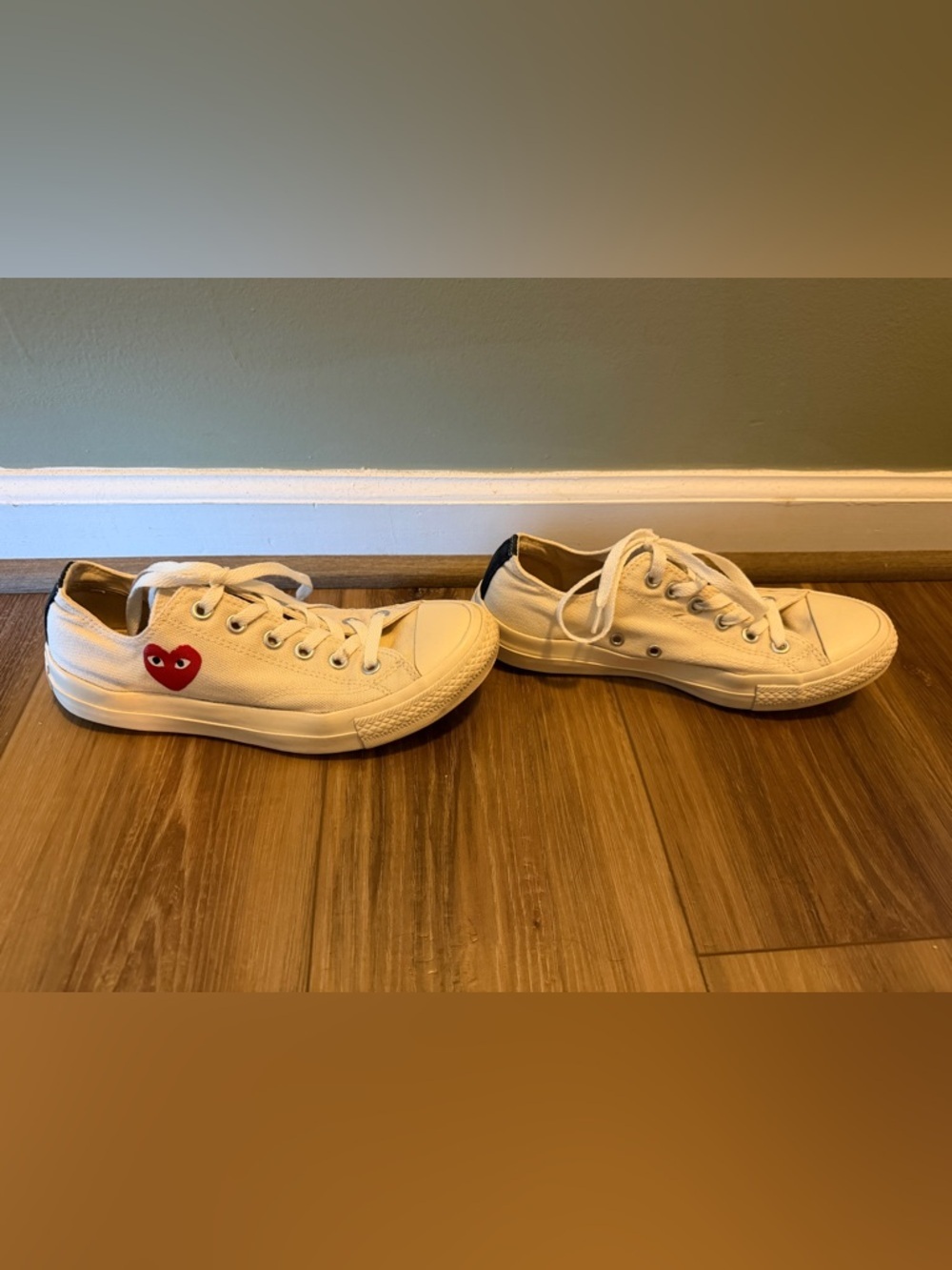 Comme des Garçons PLAY x Converse Chuck 70 Low size women’s 8